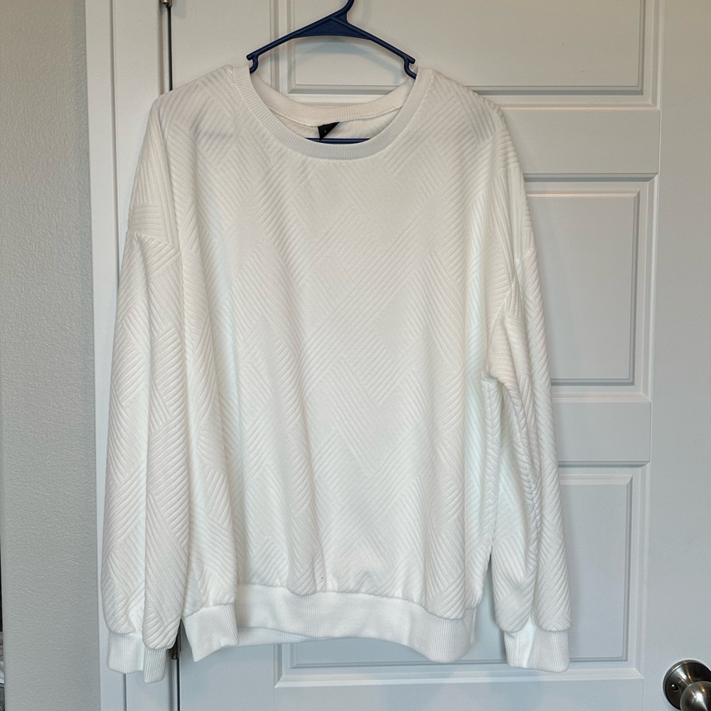 SHEIN Oversized Crewneck